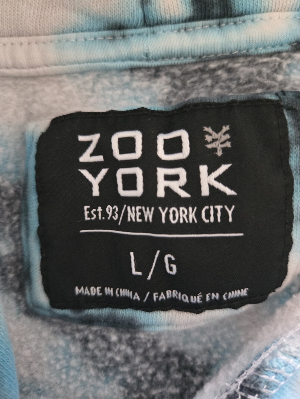 WOMENS Zoo York Tie-Dye Hoodie - Picture 3 of 3